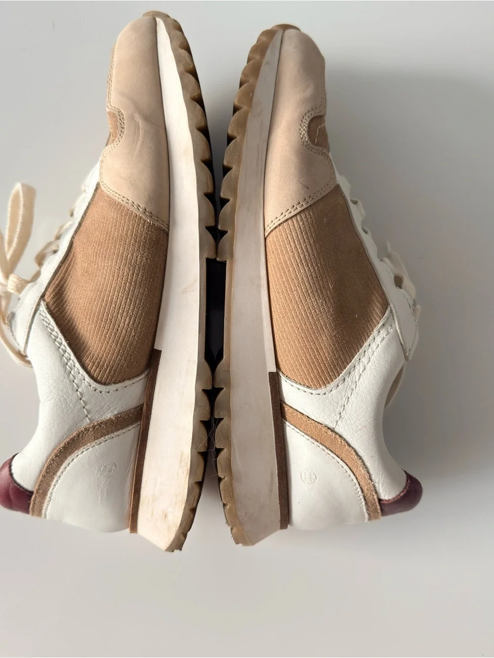 Massimo Dutty Women’s Leather Suedo Retro Sneakers Shoes 38 EU 8 US